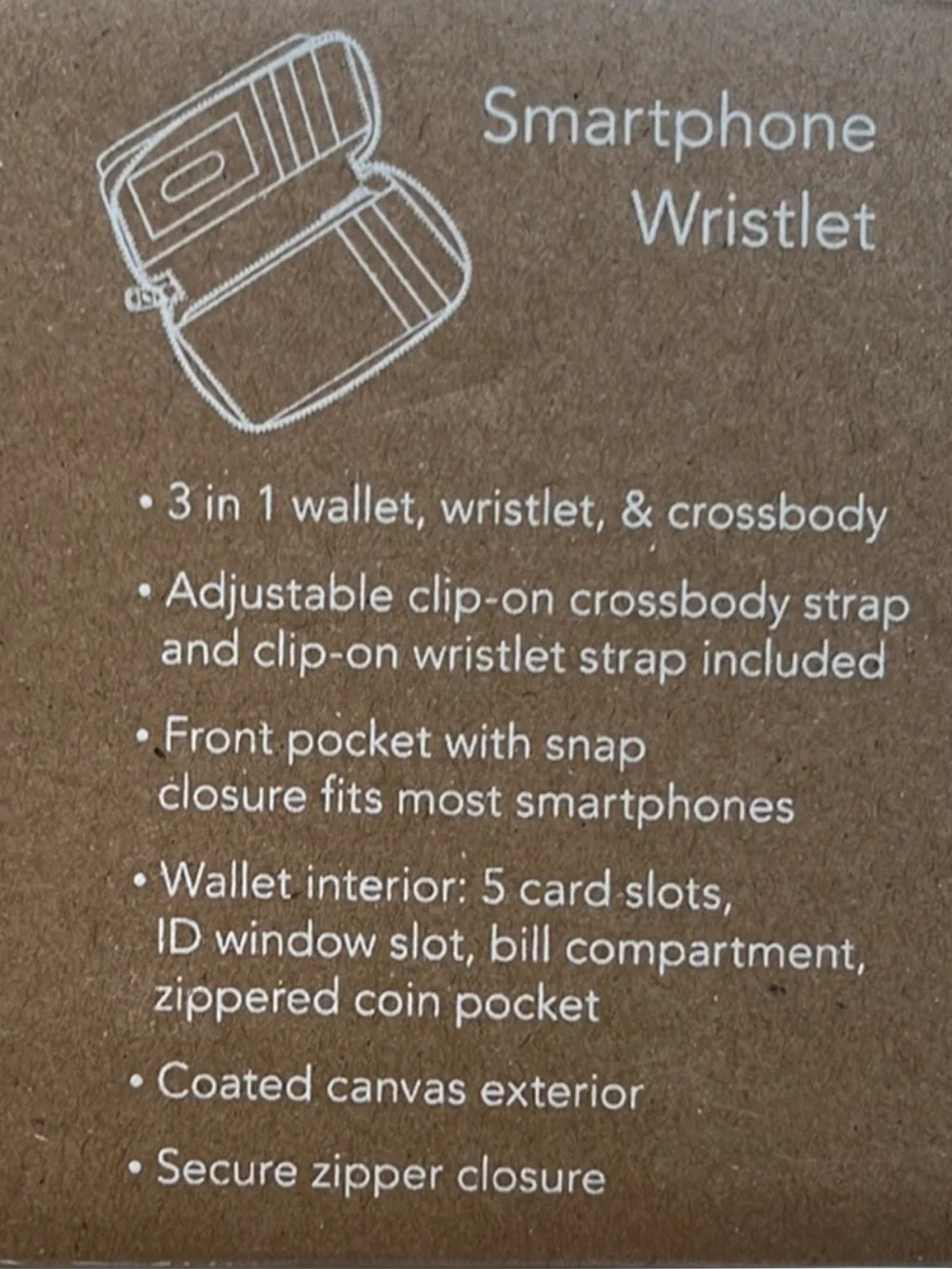 Sakroots Artist circle Sky Spirit Desert Smartphone Wristlet NWOT